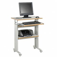 Stand-Up Adj Workstation Gray