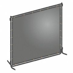 J4042 Welding Screen 6 ft H 6 ft W Gray