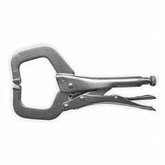 Locking C-Clamp 10 3-1/8Cap 2-1/4Throat