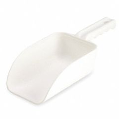 F8523 Small Hand Scoop Poly 32 Oz White