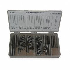 Taper Pin Asst Std Stl 120 Pcs 15 Sizes