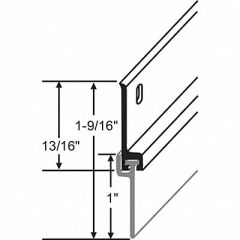 Weatherstrip Sweep Vinyl Insert 36 L