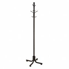 Coat Rack Black 21 in D 70 in W