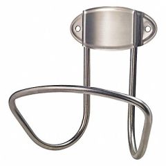 Garden Hose Hanger SS 11 in W Silver