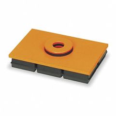 Vibration Isolation Pad 6 L. 4 W. 1 H