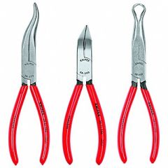 Long Nose Plier Set Dipped 3 Pcs.