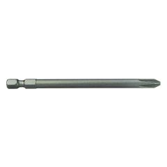 Apex&reg; SD-2052-8 Power Drive Bit, #2 Phillips&reg; Point, 8 in OAL, Steel