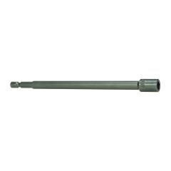 Apex&reg; M6N-0812-2 Magnetic Power Drive Nutsetter, 3/8 in Hex Point, Hex Shank, 2 in OAL, Steel
