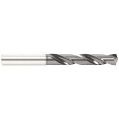 GARR 21656 1280H High Performance Jobber Length Drill Bit, Q Drill - Letter, 0.332 in Drill - Decimal Inch, 140 deg Point, Submicron Grain Solid Carbide, TiAlN Coated