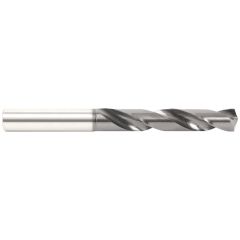 GARR 20656 1580H High Performance Short Length Drill Bit, Q Drill - Letter, 0.332 in Drill - Decimal Inch, Submicron Grain Solid Carbide, TiAlN Coated