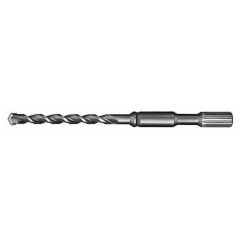 Milwaukee&reg; 48-20-4051 2-Cutter Rotary Hammer Drill Bit, 1/2 in Drill Bit, 3/4 in Spline Shank, 10 in D Cutting, Carbide Cutting Edge, 16 in OAL