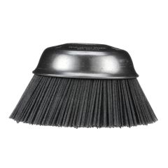 Osborn ATB&trade; 0003213200 Flat Trim Cup Brush With Nut, 6 in Dia Brush, 5/8-11 UNC Arbor Hole, 0.045 in Dia Filament/Wire, Straight, Silicon Carbide Fill