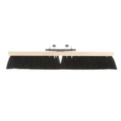 Osborn 0005231100 Flexsweep Medium Sweeping Floor Broom, 3 in L Trim, Black Tampico Bristle