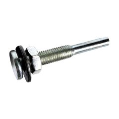 Osborn 0007500800 Drive Arbor, 3/8 in Arbor Hole, 1/4 in Dia Shank, For Use With 3 in Dia Single Brush