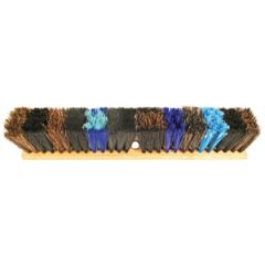 Osborn 0008123800 Economy Floor Broom, 2-3/4 in L Trim, Blue Polypropylene Bristle