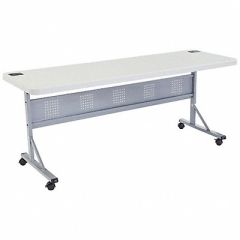 Mobile Flip Top Seminar Table 29-1/2 H