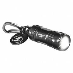 Mini Flashlight Aluminum Black 16lm